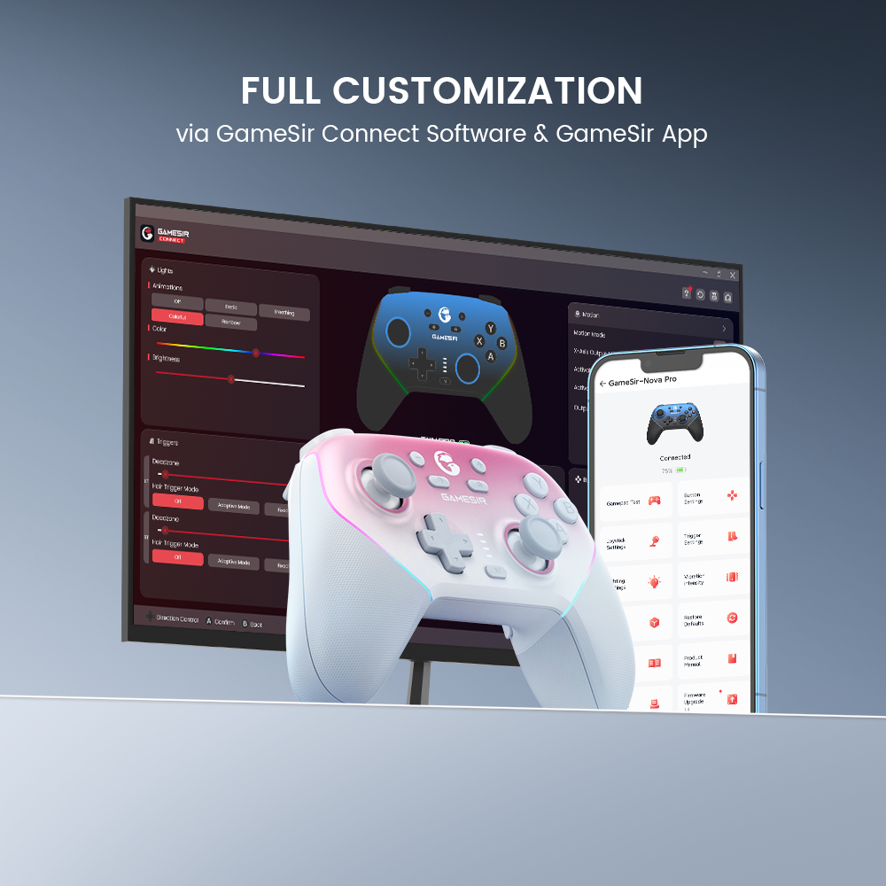 Rubber-coated laser-engraved grips for comfort