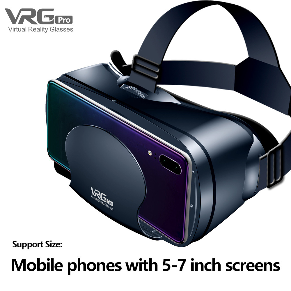 3D VR Headset Smart Glasses Virtual Reality Helmet for smartphone
