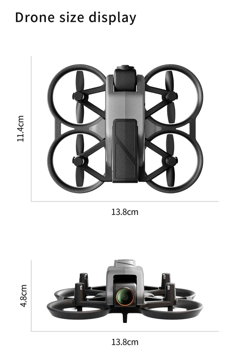 4K Xioami GPS Drone Foldable RC Quadcopter Easy Fly Camera Drone - Modern style featured in daily use