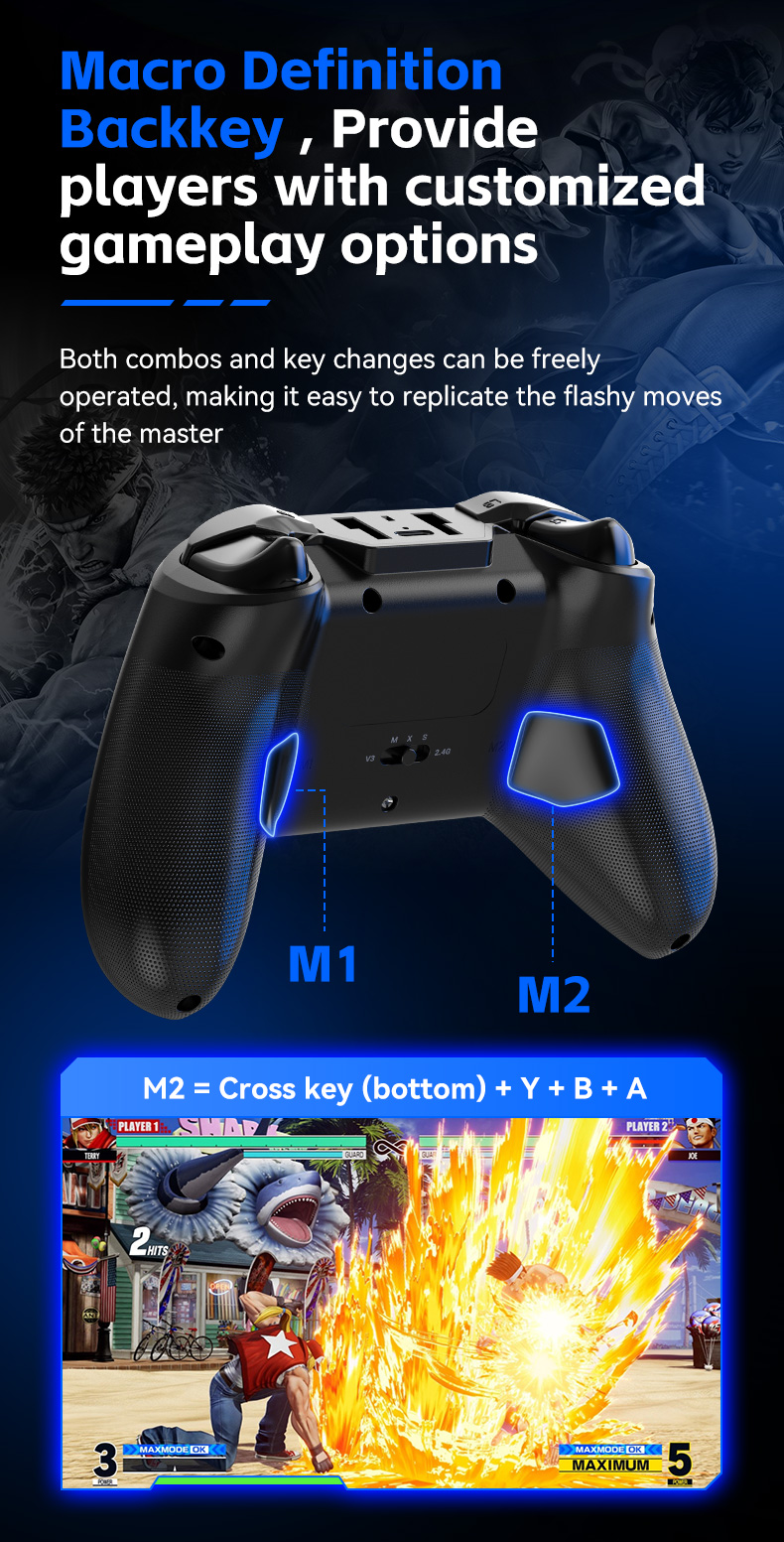 Wireless Mobile Game Controller for Switch PC Android iOS - Minimalist aesthetic in natural lighting