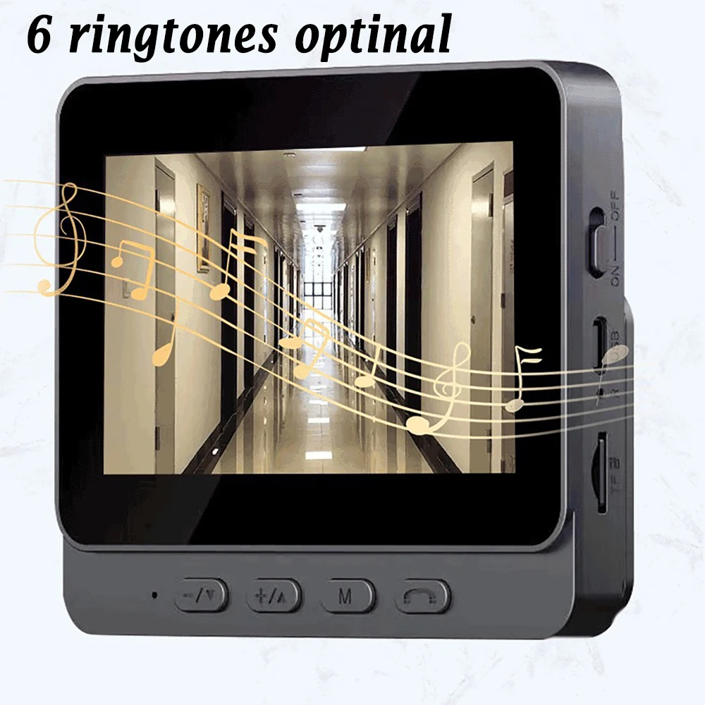 Smart doorbell camera angle and design features