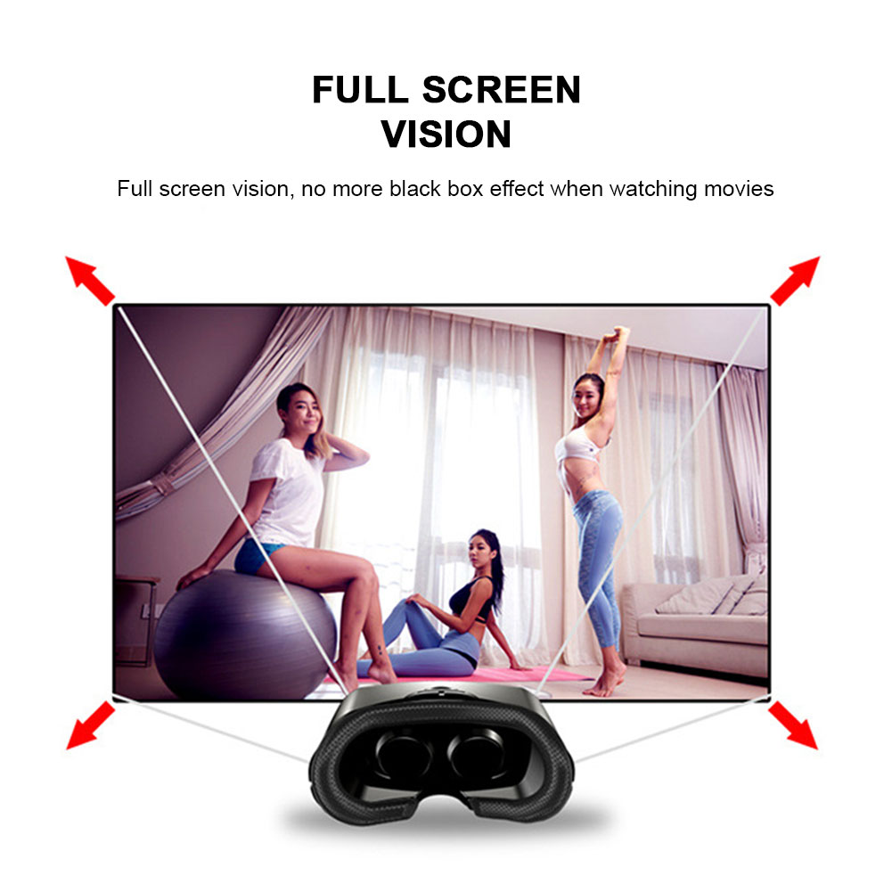 Bluetooth remote control option A for VR glasses