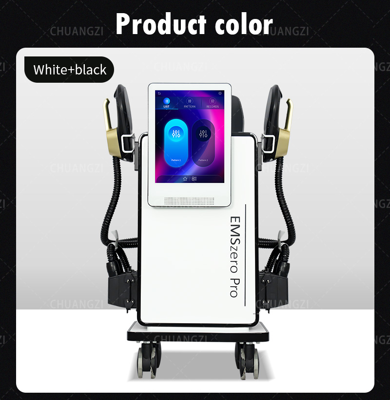 Professional body shaping equipment in clinic