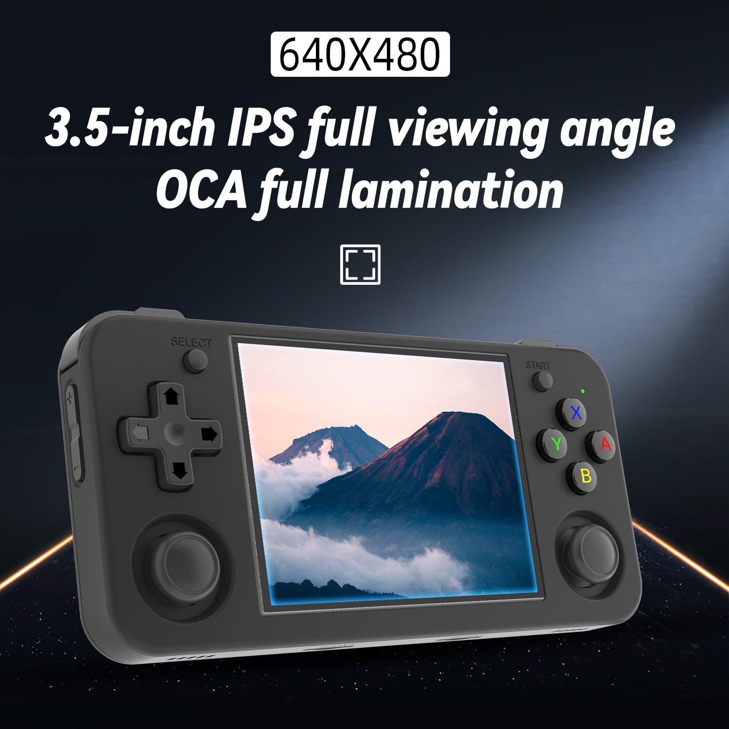 Anbernic RG35XX H Retro Handheld Game Console - Detailed view of the product