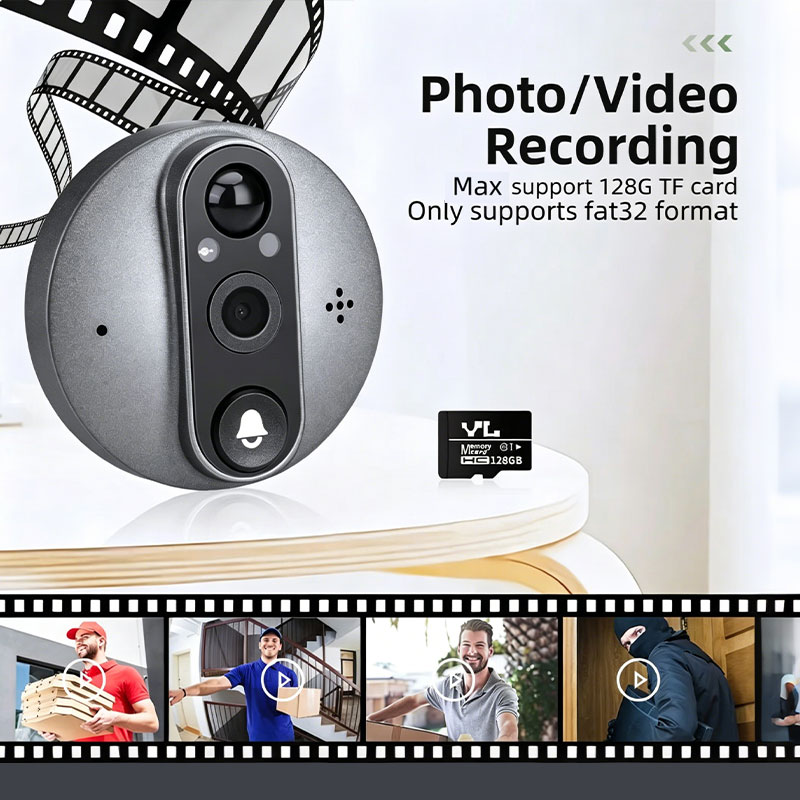 Continuous 24/7 recording setup with external power source connection