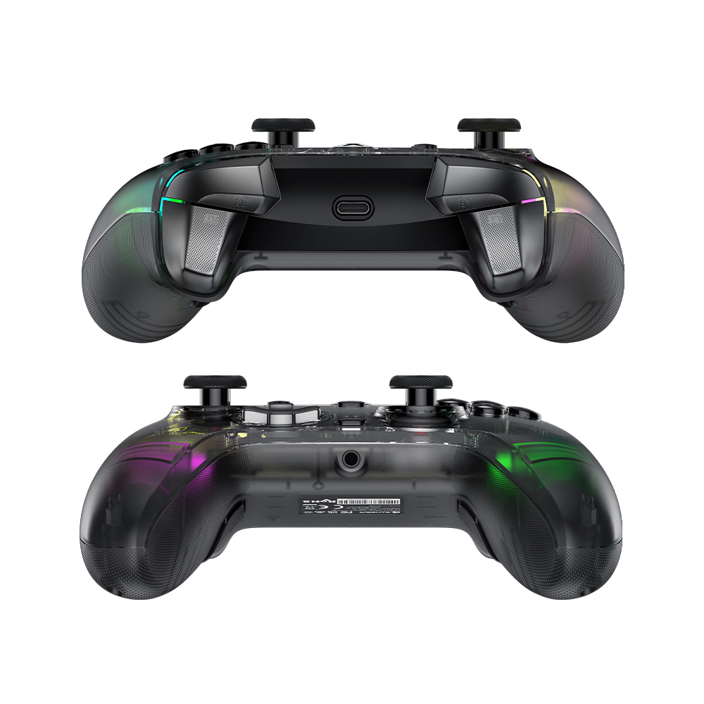 Package contents including controller and cables