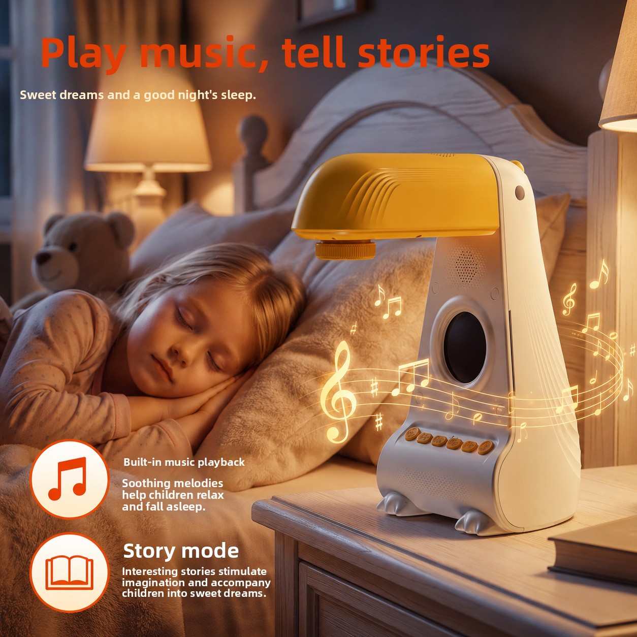 Kids Intelligent Painting Projector Educational Drawing Toy - Elegant design displayed