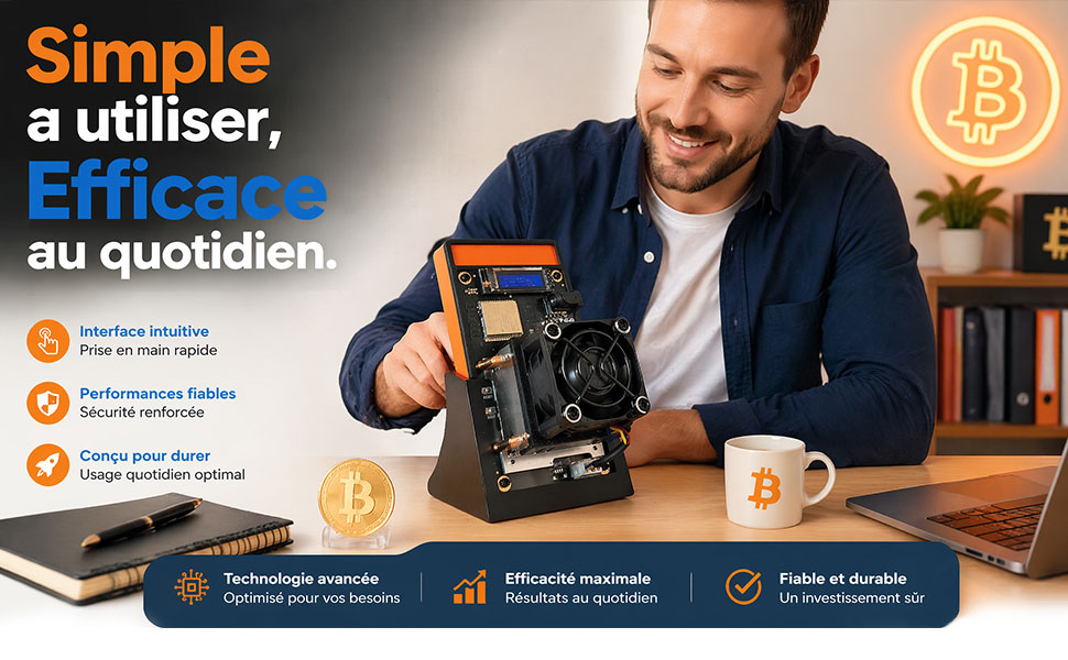 LuckyMiner Gamma 602 silent home mining unit