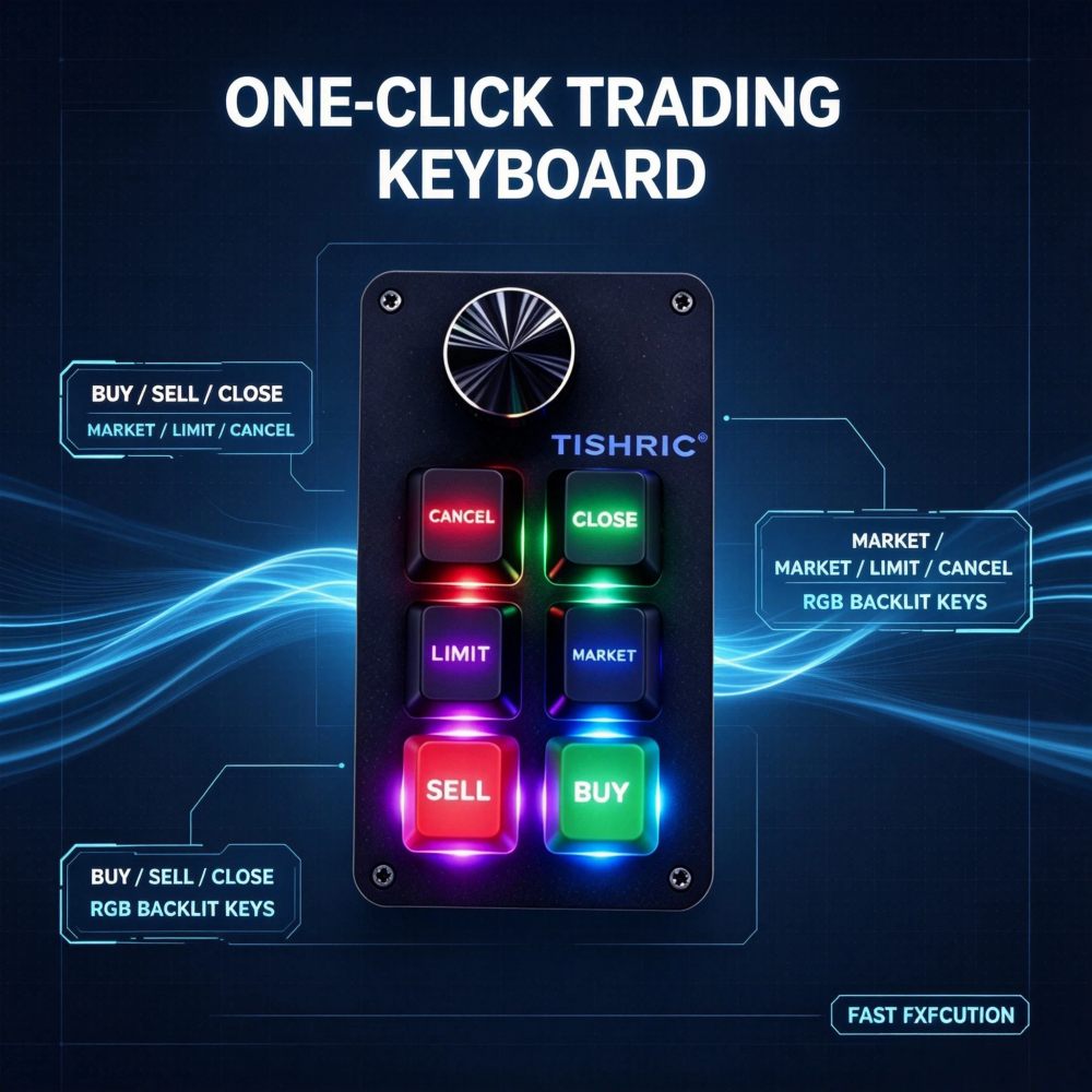 Redragon K588 RGB Mini Mechanical Keyboard 6 Keys 1 Knob - picture 5