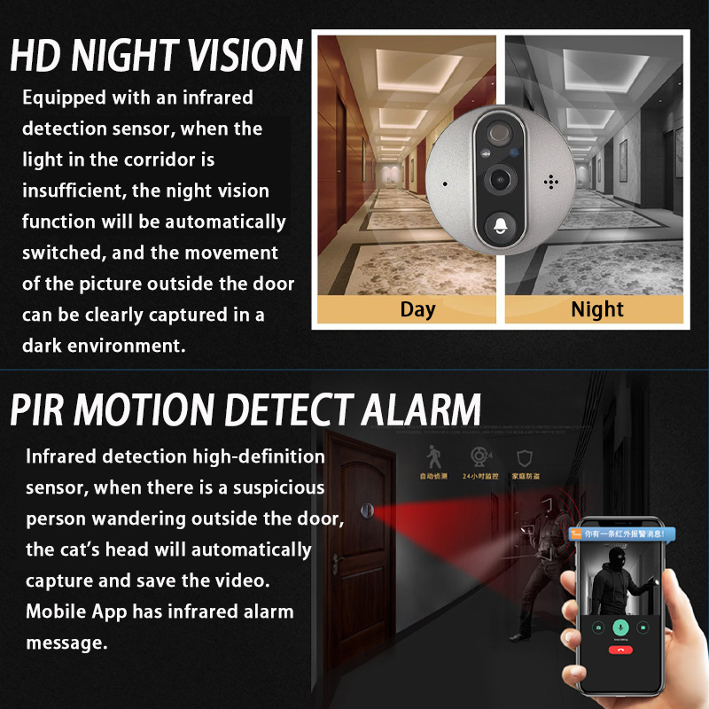 Rechargeable 5000mAh battery for the wireless doorbell