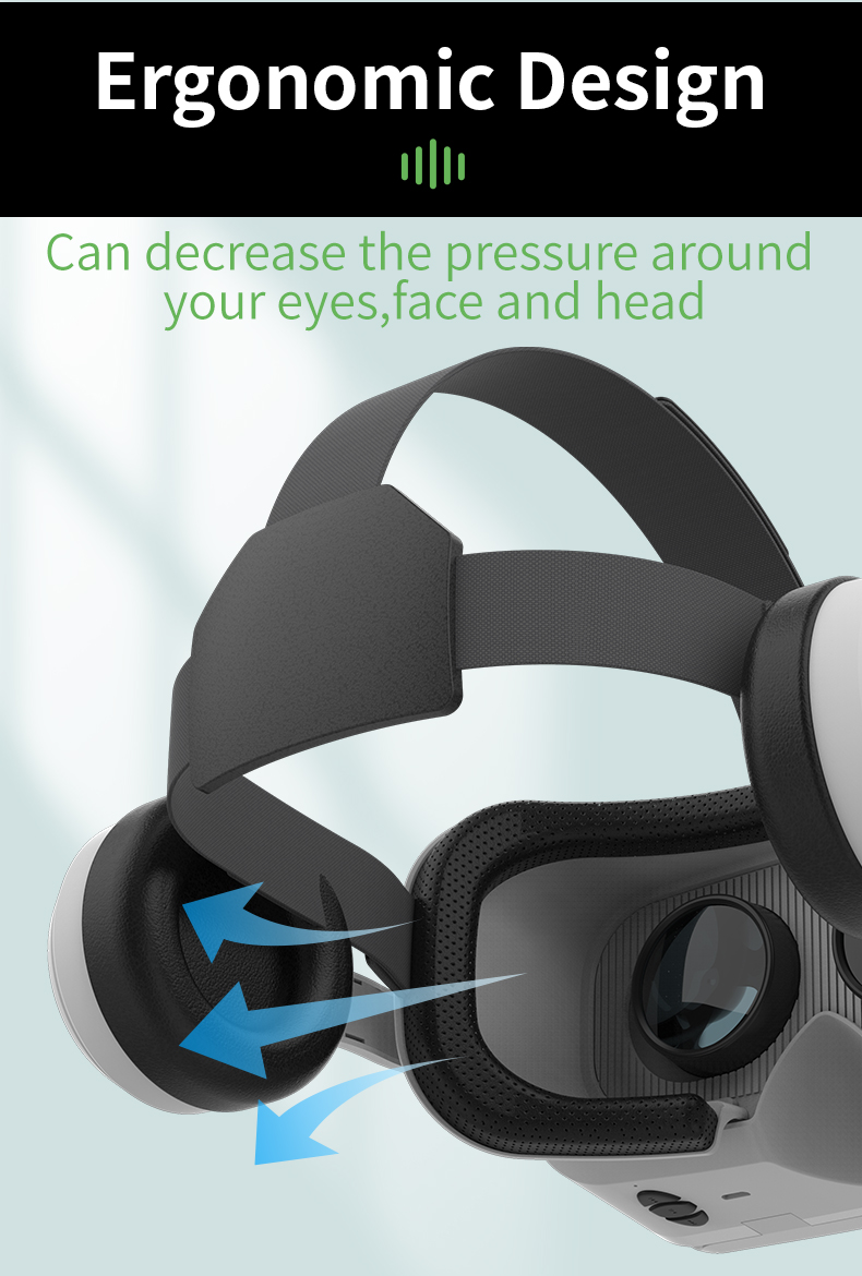 VR Shinecon virtual reality 3D headset goggles for smartphones