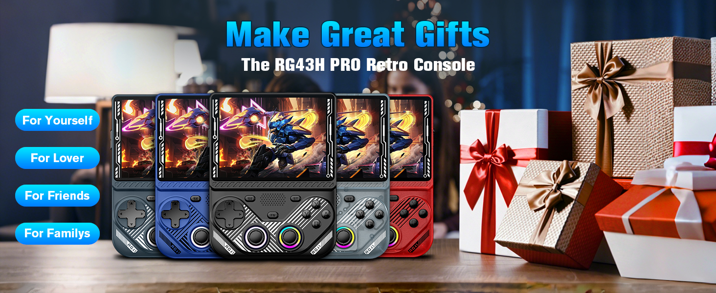 RG43V Pro console package contents