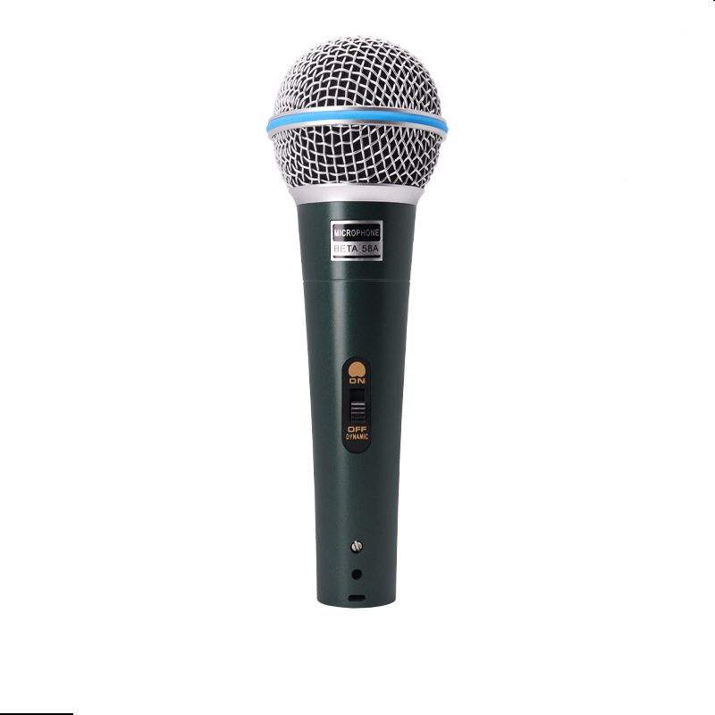 Professional Dynamic Microphone for Gaming and Streaming - Side view of the item