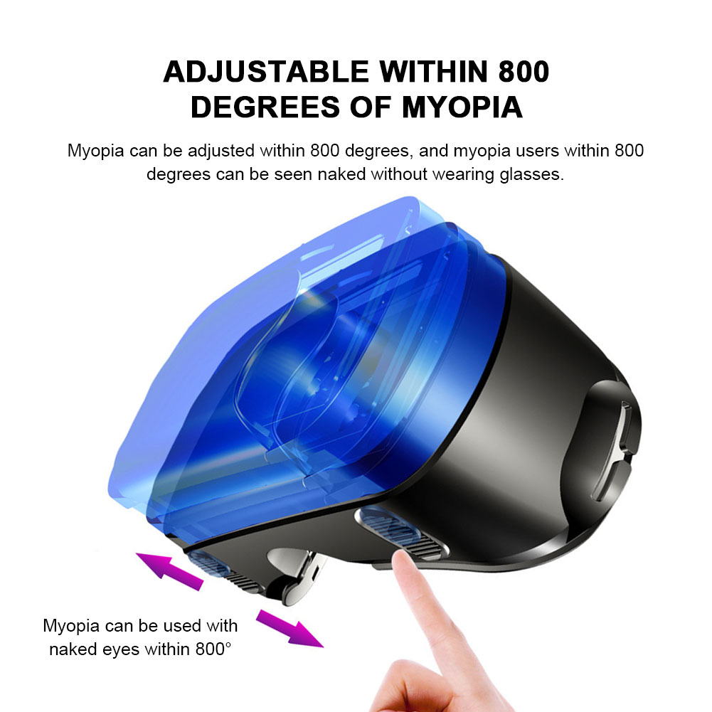 Bluetooth remote control option A for VR glasses