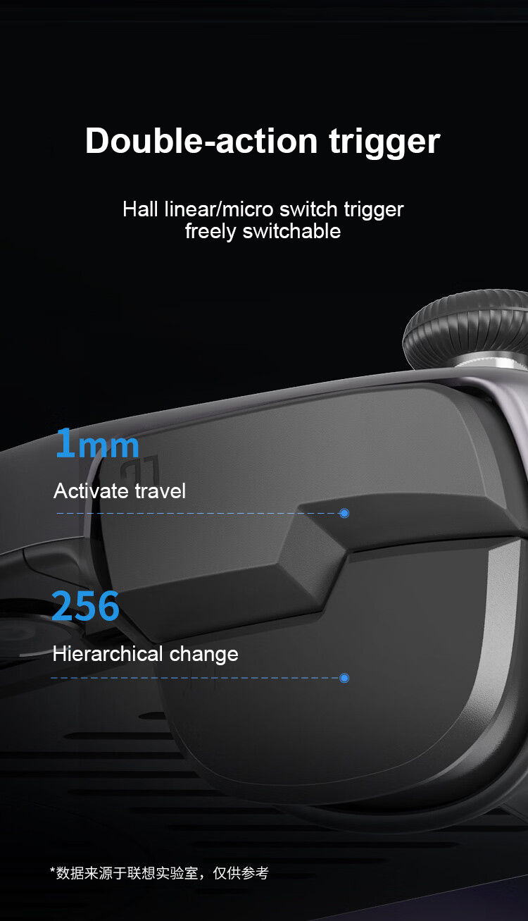 Lenovo Legion G9 wireless gaming controller compatible with Y700 tablet
