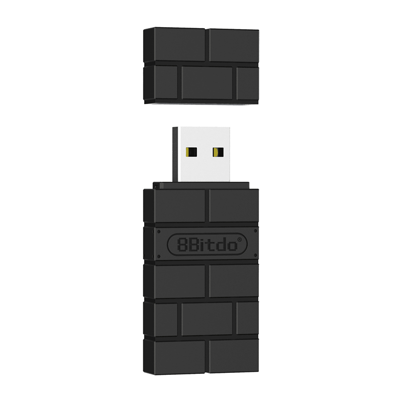 USB wireless receiver for game controllers and joysticks