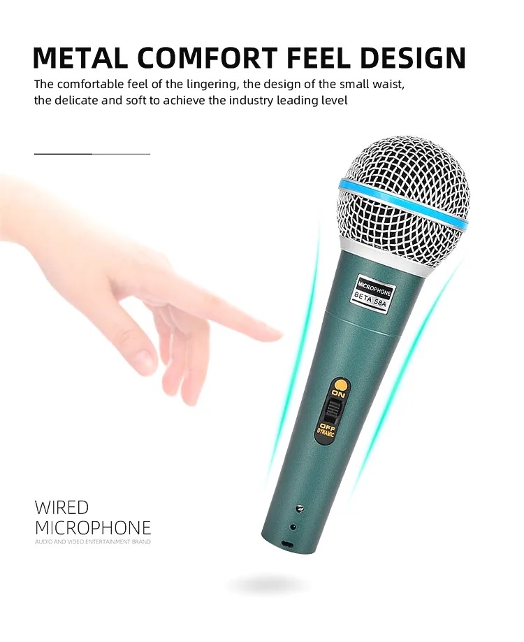 Professional Dynamic Microphone for Gaming and Streaming - Detailed view of the product