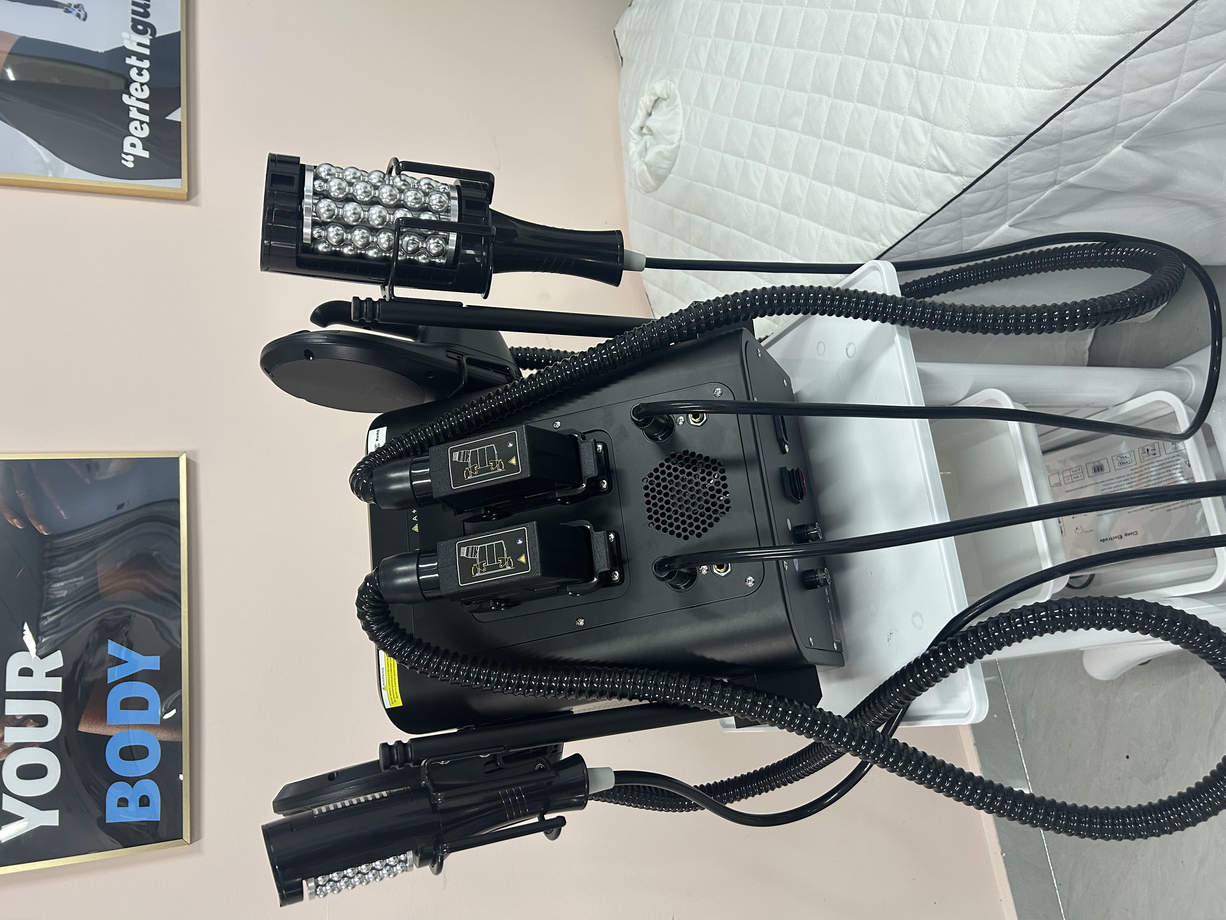 EMS Inner Ball Roller Slimming and Muscle Building Machine - Product close-up for better view