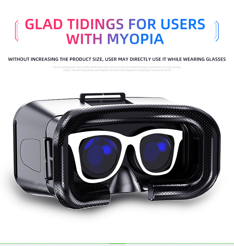 VR Headset 3D Virtual Reality Glasses for Smartphones - High-quality product image