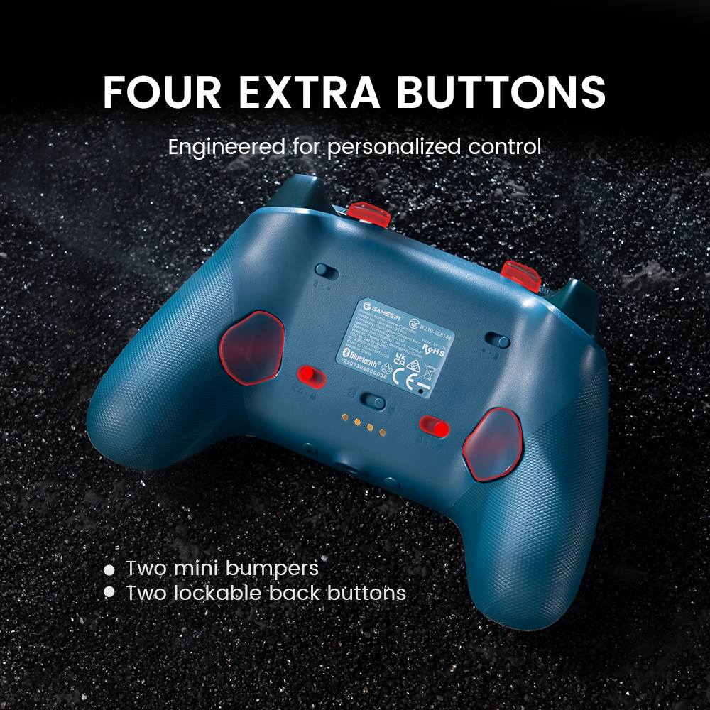 GameSir G7 Pro controller four remappable back buttons