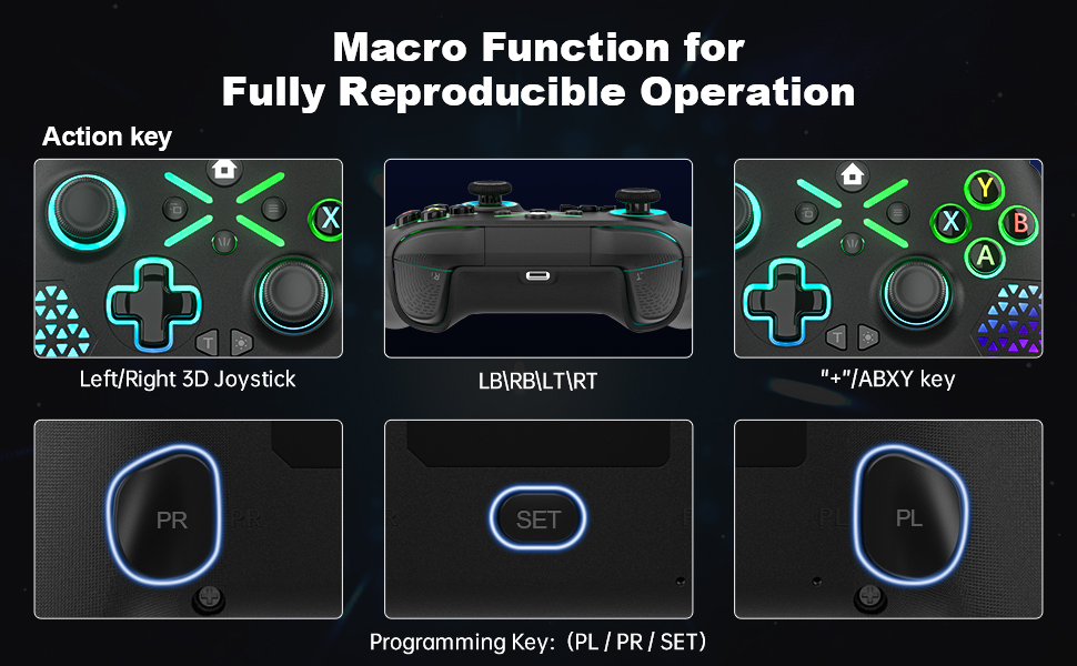 Wireless Xbox Controller RGB Gamepad for Xbox Series SX - Durability emphasized through real-world setting