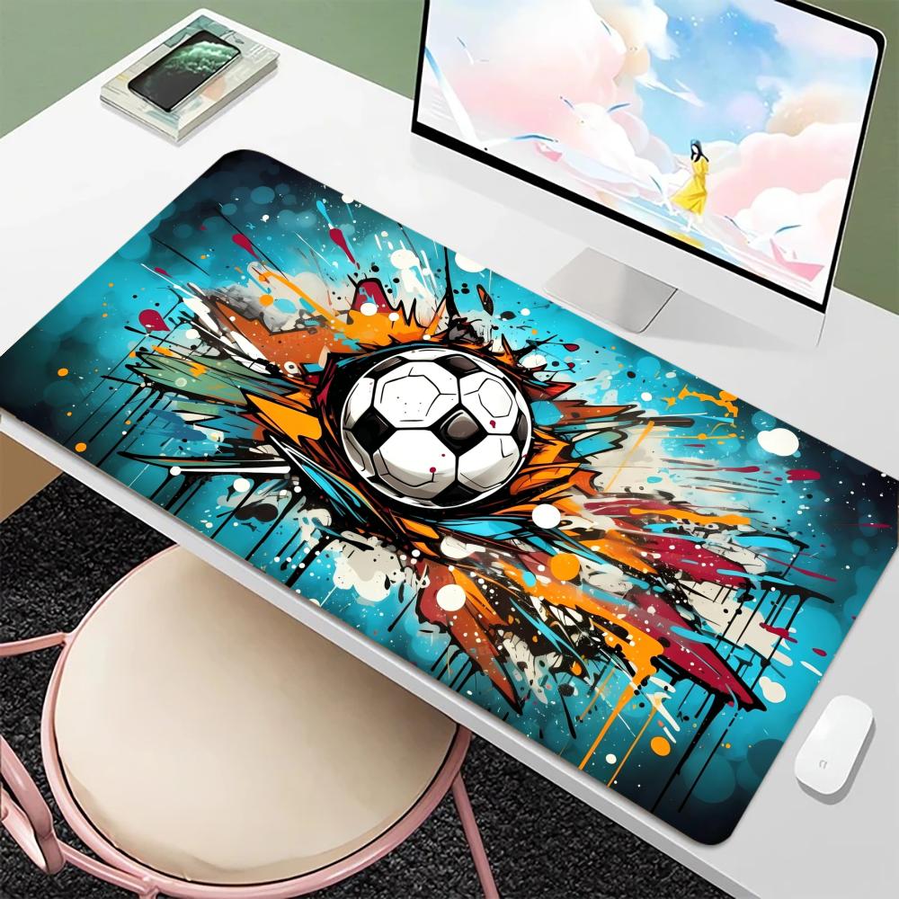 XXL Gaming Mouse Pad Football Design Non-Slip Desk Mat - High-quality product image
