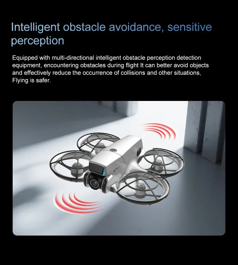 Xioami GT9 GPS Foldable Drone Dual Lens 4K HD Camera Quadcopter - Minimalist aesthetic in natural lighting