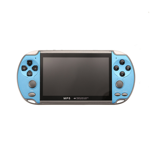 X7 handheld retro video game console with accessories