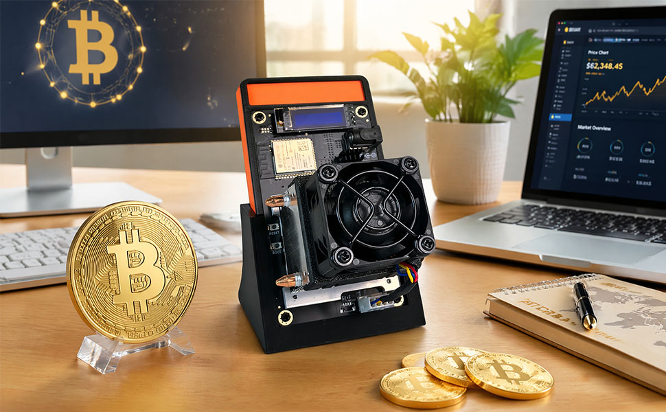 LuckyMiner Gamma 602 Bitcoin ASIC miner unit