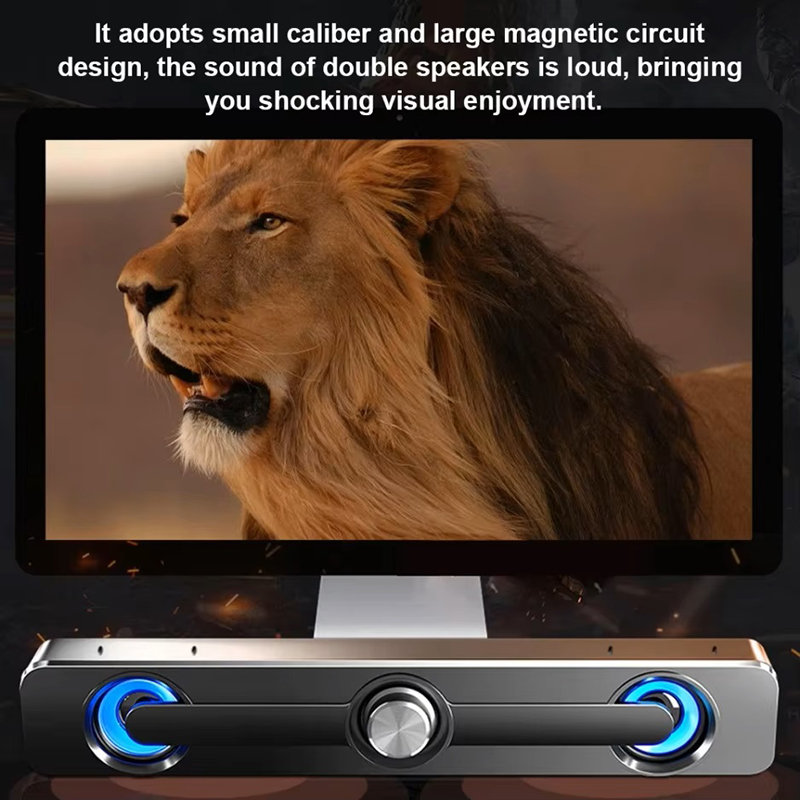 Desktop soundbar subwoofer music speaker