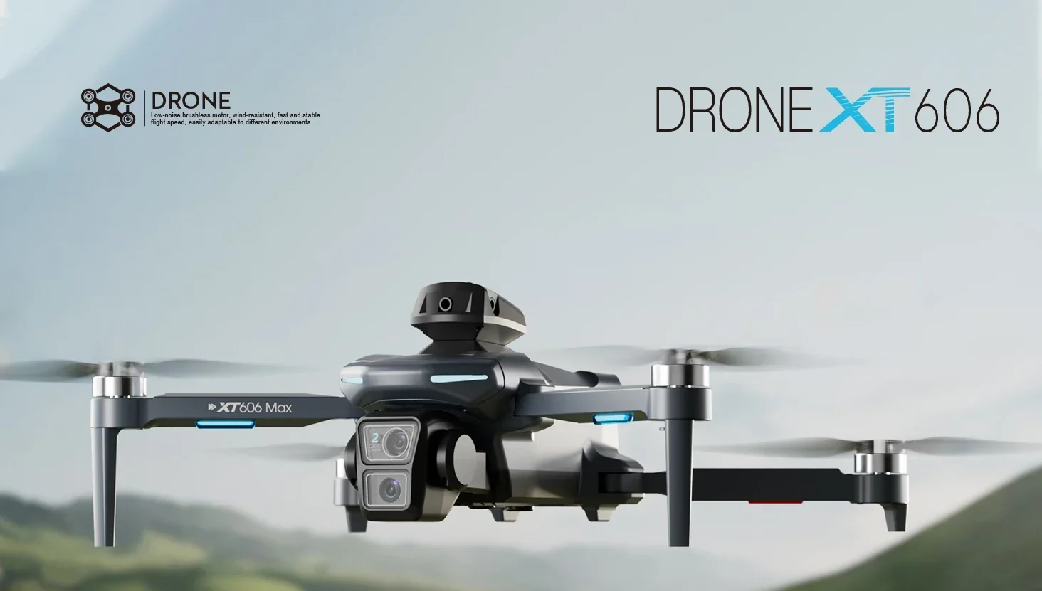 4K Camera Drone with Obstacle Avoidance and Screen - High-quality product image