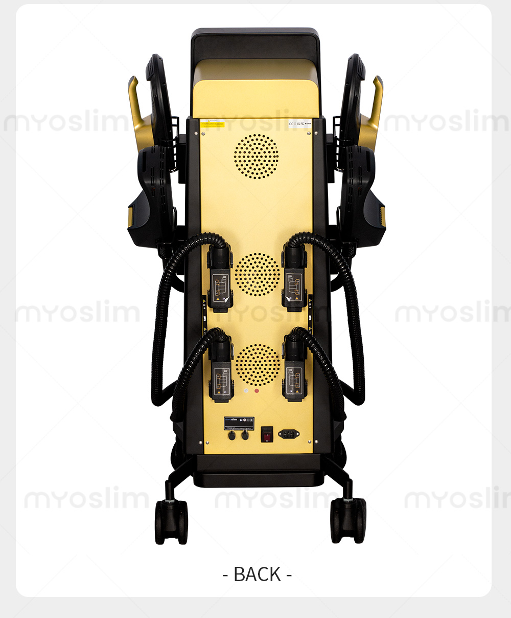 EMS Muscle Stimulator Body Massager and Pelvic Trainer - Sleek profile against neutral background