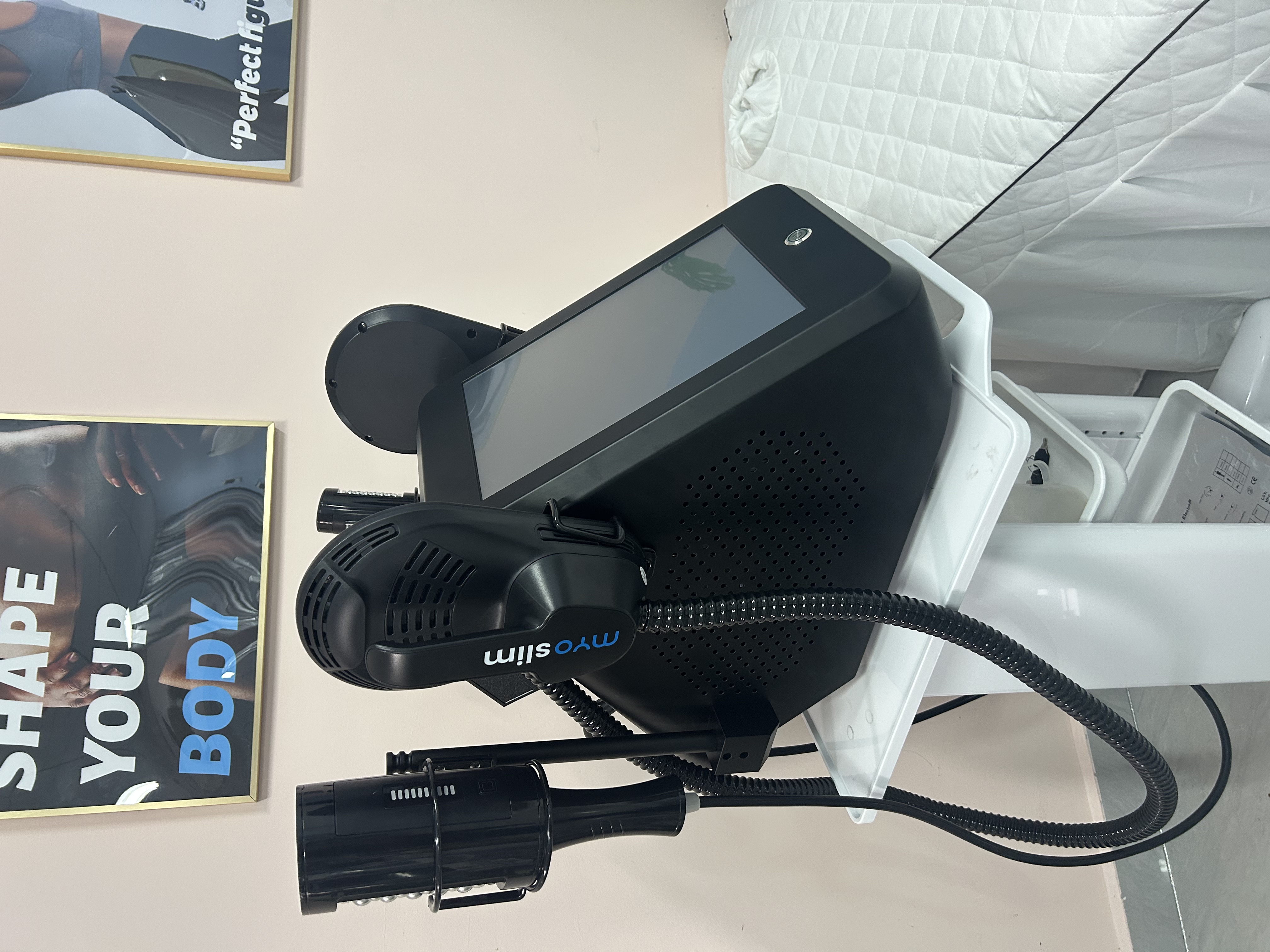 EMS Inner Ball Roller Slimming and Muscle Building Machine - Detailed view of the product