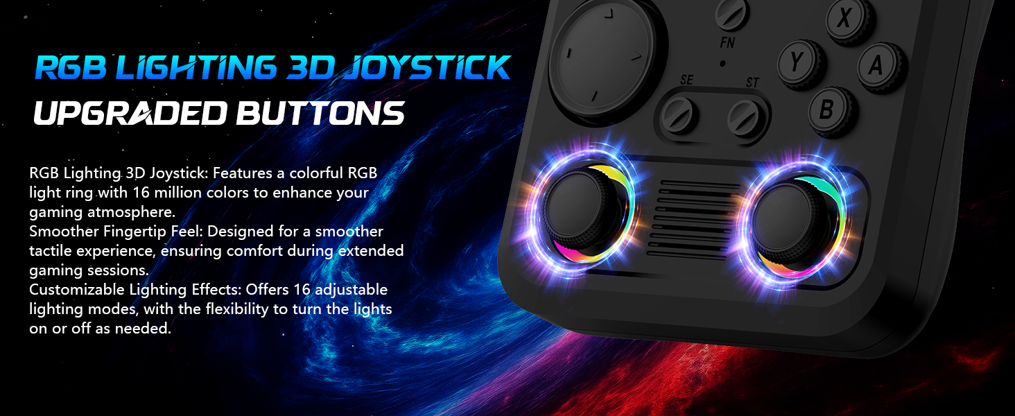 Back view of the handheld video game console