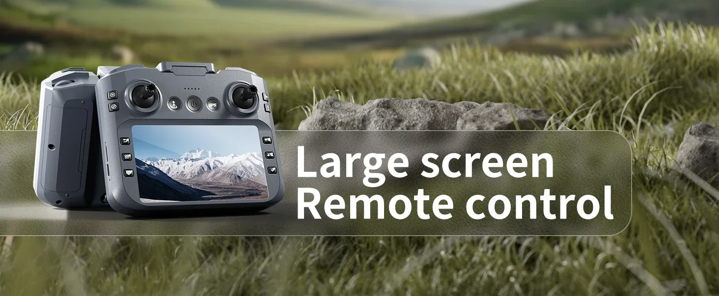 4K Camera Drone with Obstacle Avoidance and Screen - Detailed view of the product