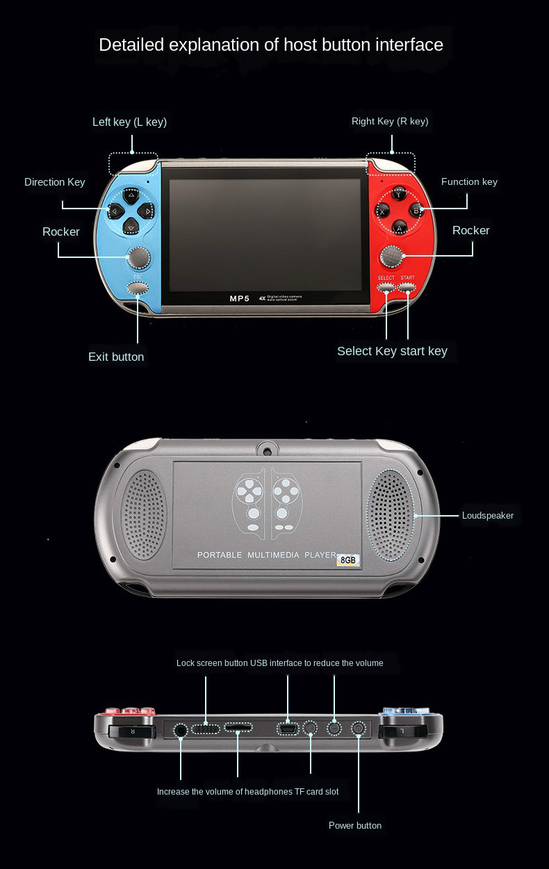 Cell Phone Gamepad Joystick Bluetooth Controller for iPhone - picture 60