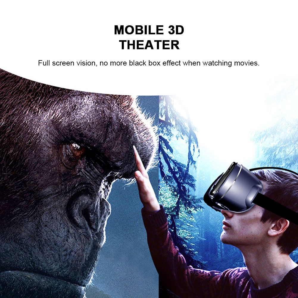 3D VR Headset Smart Glasses Virtual Reality Helmet for smartphone