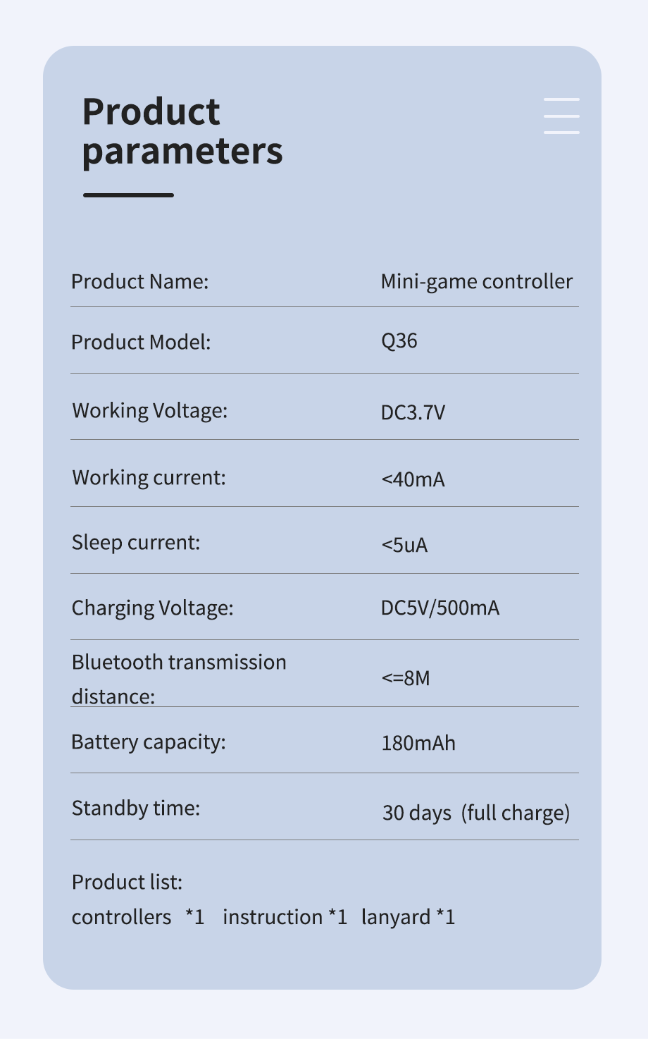 Portable mini gamepad for various gaming systems