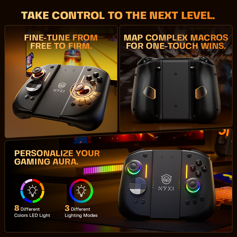 Replaceable D-pad and user manual for wireless joypads