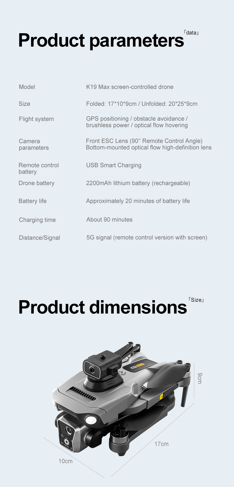 K19 Max GPS Drone 5G Camera Obstacle Avoidance Fishing Drone - Smart functionality in action