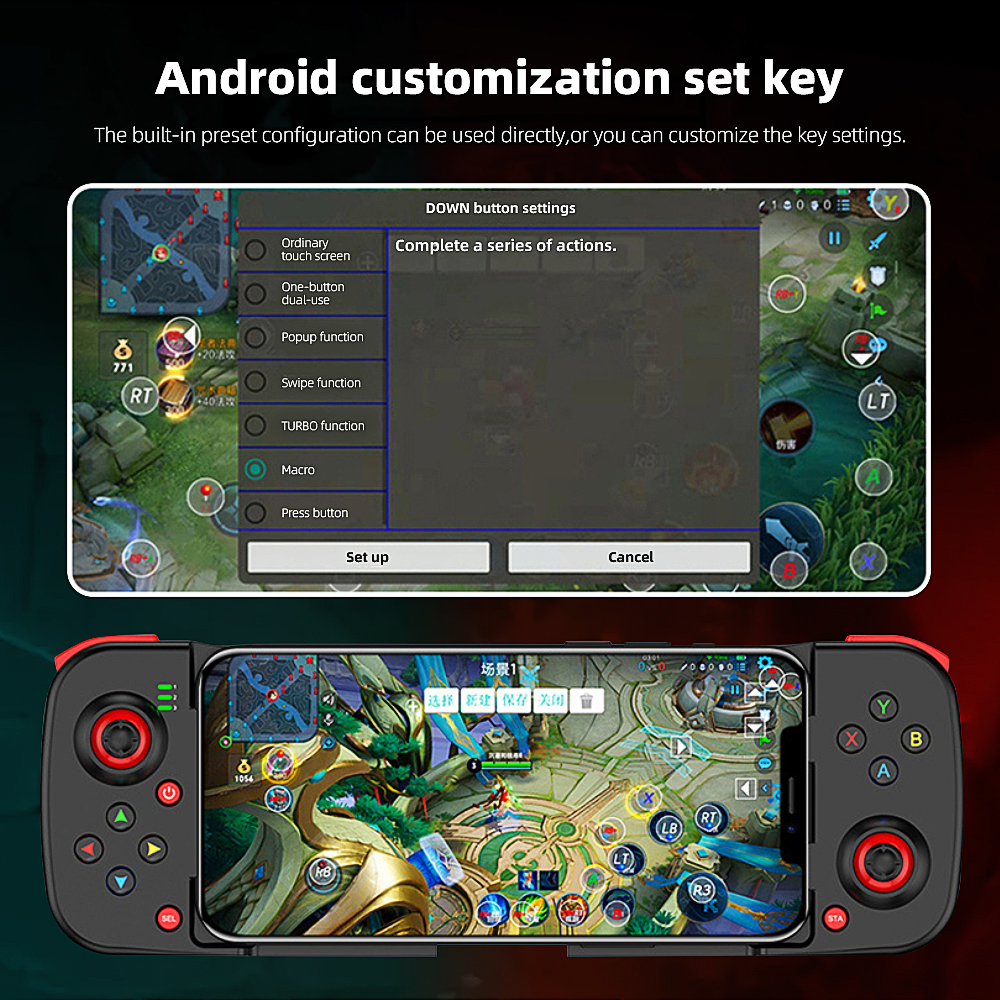 Cell Phone Gamepad Joystick Bluetooth Controller for iPhone - picture 67