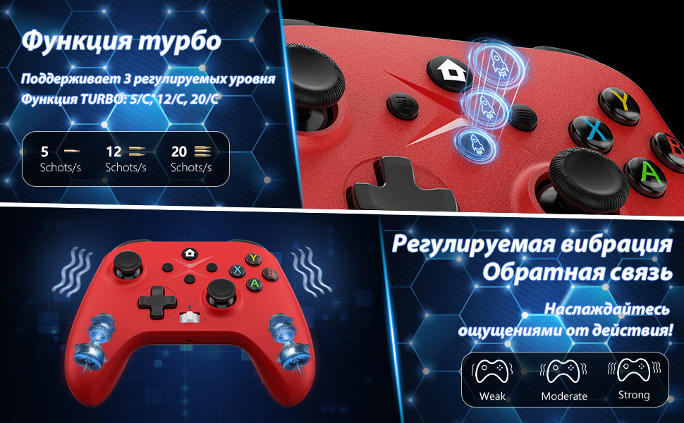 Wireless Xbox Controller for PC and Series X S Console - Angle view of the product in use