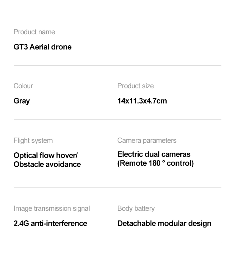 GT3 MAX RC Drone Quadcopter 8K 5G Dual Camera Obstacle - picture 18