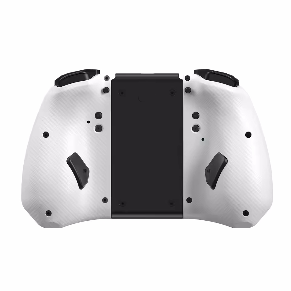 Wireless Bluetooth gamepad controller with non-linear trigger buttons for Nintendo Switch
