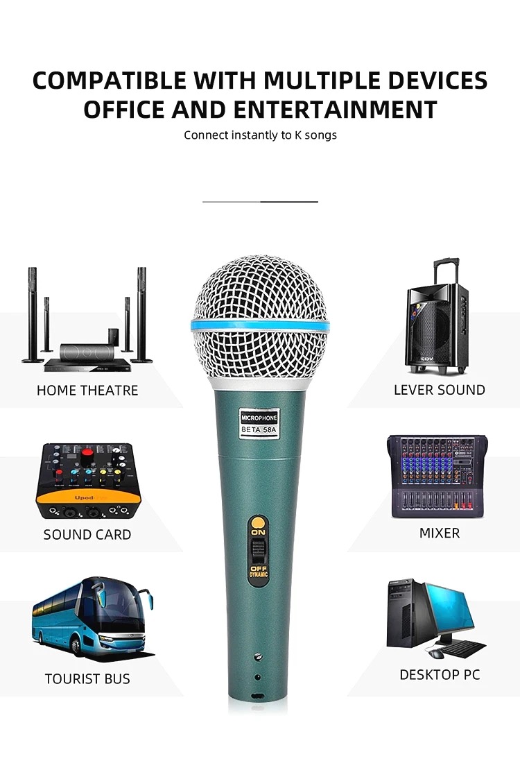 Professional Dynamic Microphone for Gaming and Streaming - Product close-up for better view