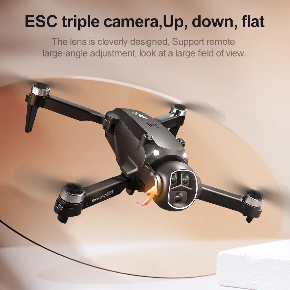 M7 GPS 8K HD Drone with Dual Camera and Obstacle Avoidance - Sleek profile against neutral background