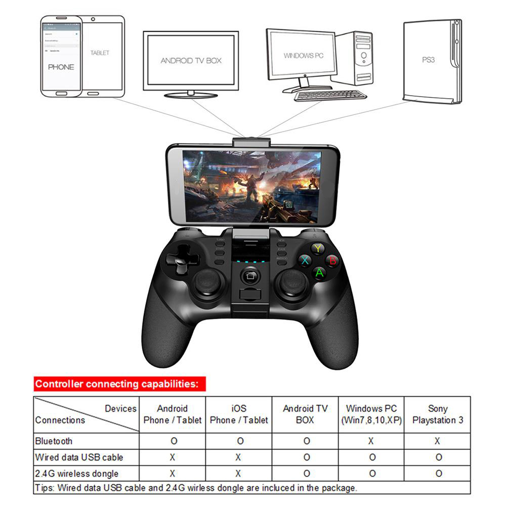GameSir wireless gaming controller reset hole