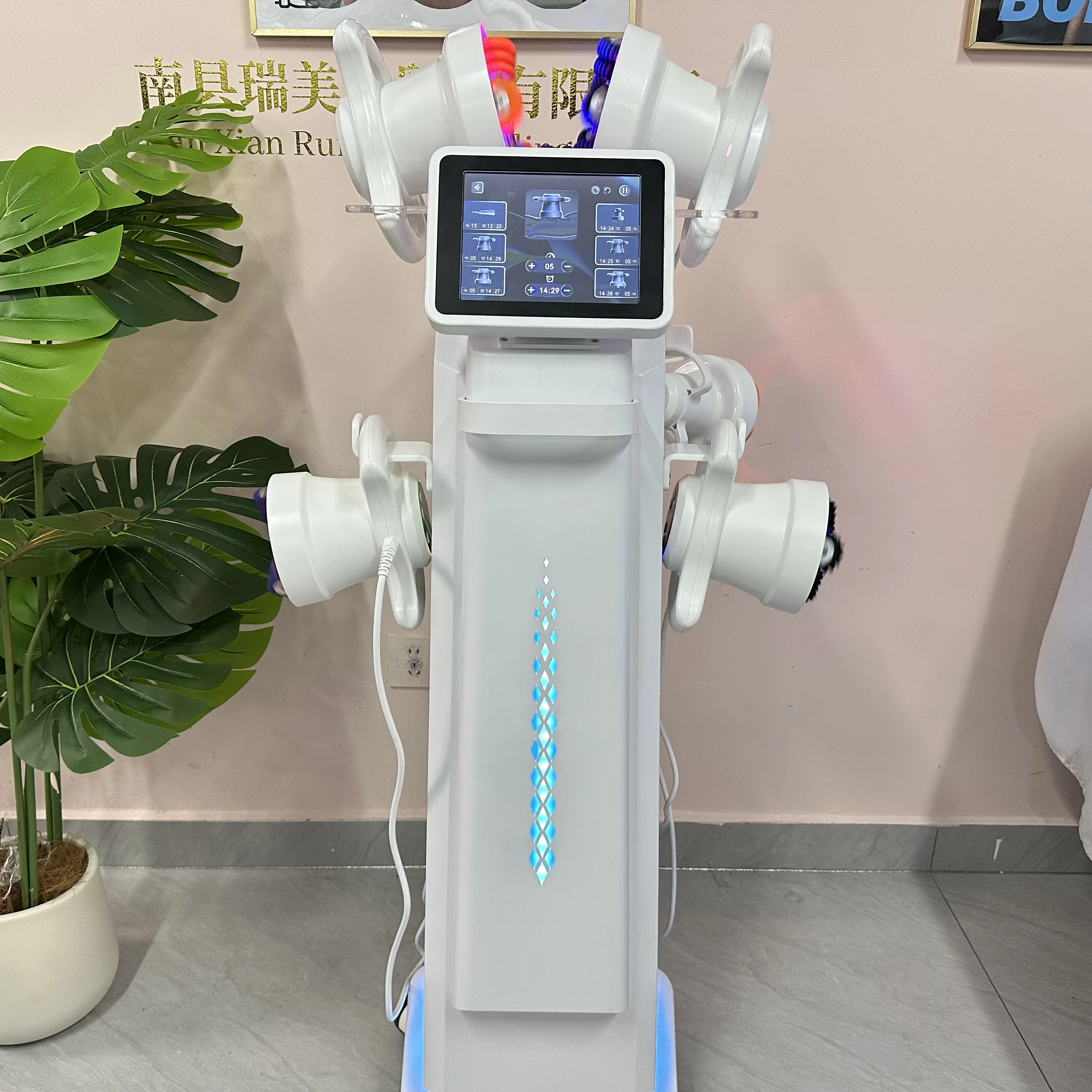 Spa quality body sculpting device used on targeted areas