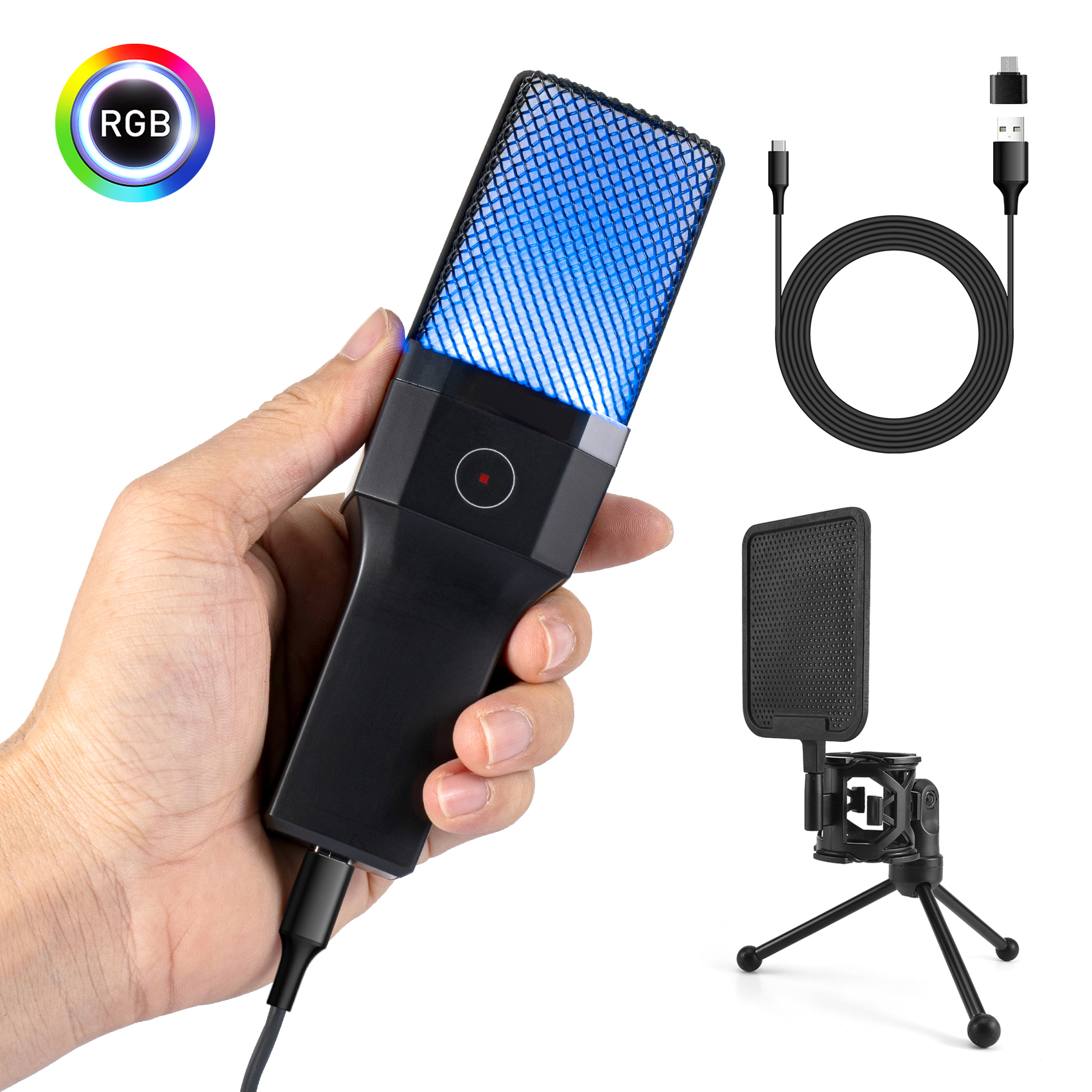 Professional condenser mic for voice chat