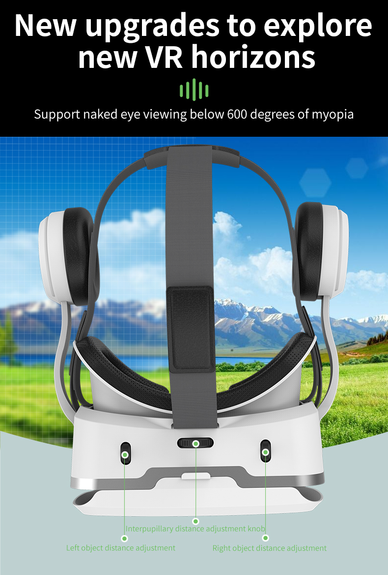VR Shinecon virtual reality 3D headset goggles for smartphones